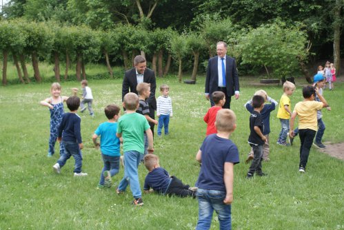 Fußball spielen