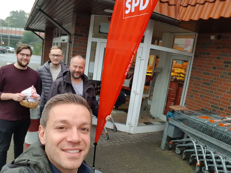 Inforstand vor Inkoop