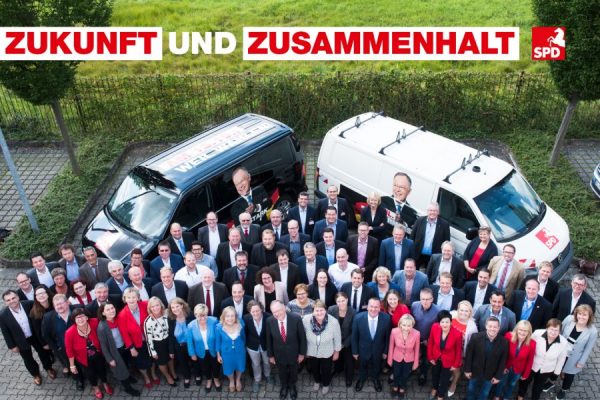 Gruppenbild der Kandidatinnen und Kandidaten