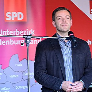 Für die Delmenhorster SPD durfte ich die Gäste begrüßen