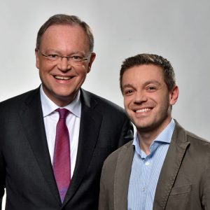Stephan Weil und Deniz Kurku
