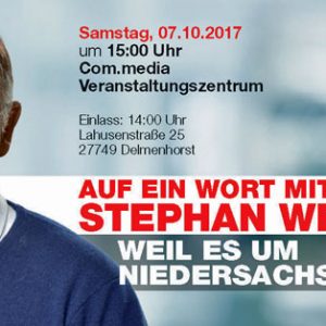 Auf ein Wort mit Stephan Weil