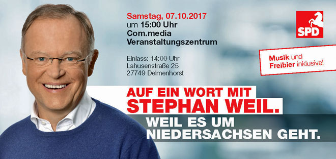 Auf ein Wort mit Stephan Weil