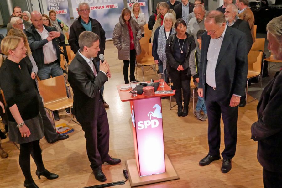 Stephan Weil in Delmenhorst