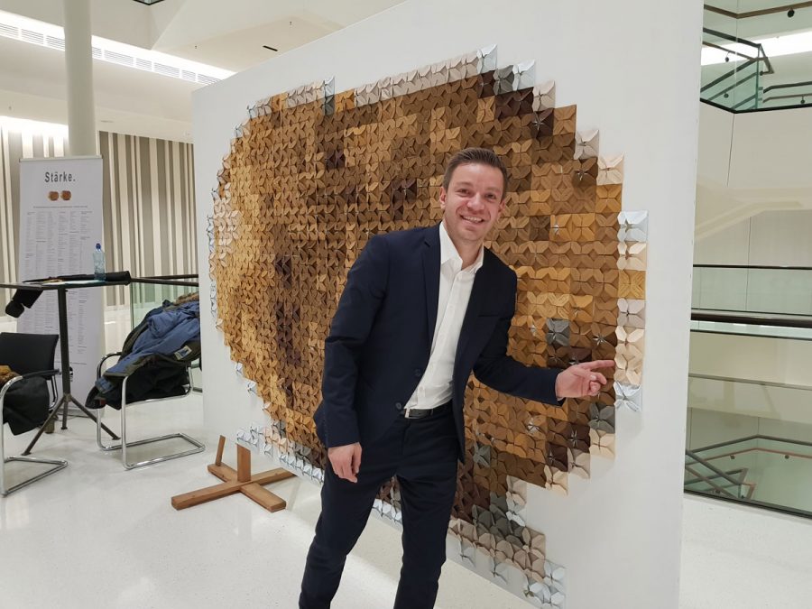 Die Kartoffel der Kunstaktion