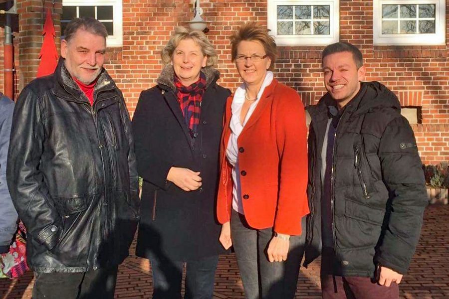 MdL Axel Brammer, MdL Karin Logemann, MdB Susanne Mittag, MdL Deniz Kurku