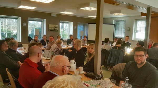 Blick in den Saal beim Neujahrstreffen