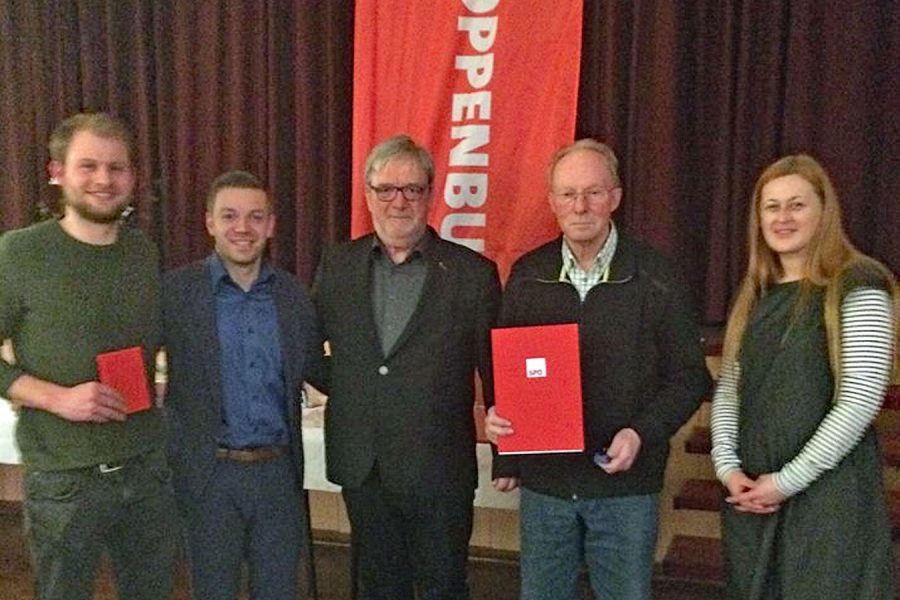 Deniz Kurku beim Cloppenburger Herungsessen