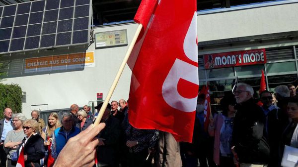 Impression von der Gegendemonstration