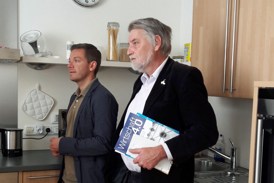 Deniz Kurku und Axel Brammer bei OFFIS