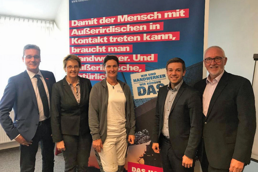 Besuch bei der Kreishandwerkerschaft