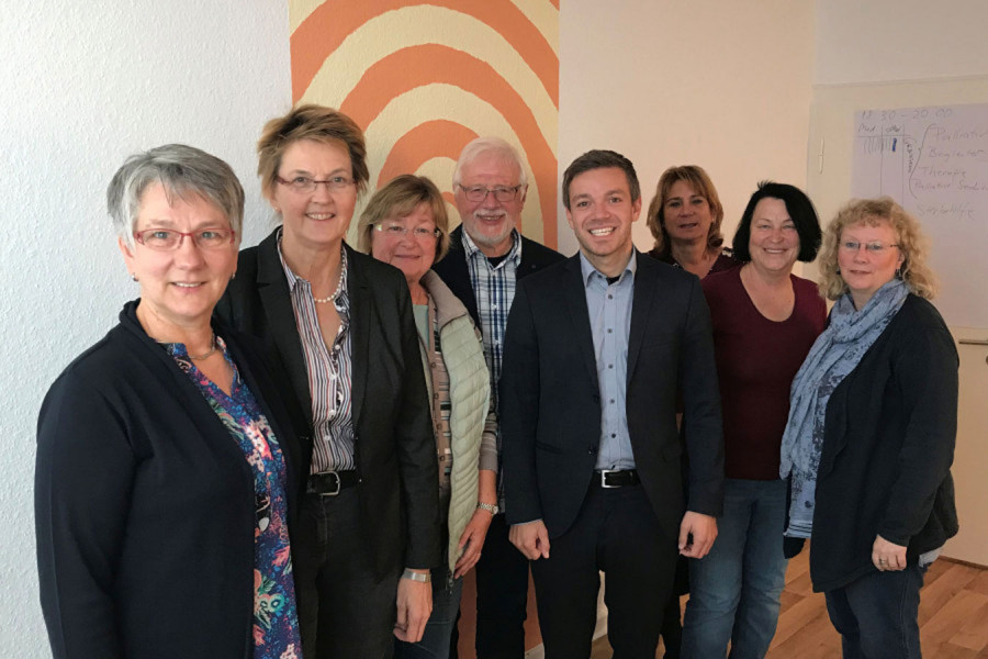 Besuch beim Hospizdienst