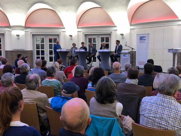 Bild von der Podiumsdiskussion