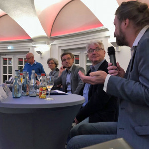 Bild von der Podiumsdiskussion