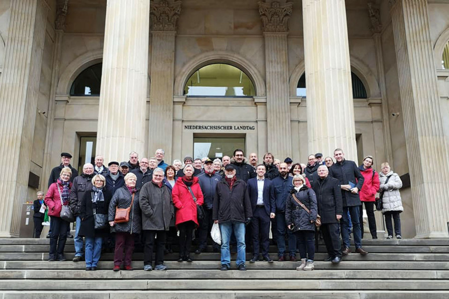Besuchergruppe aus Delmenhorst