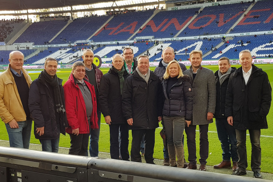 Innenausschuss im Stadion