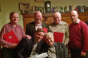 Jubilarehrung im SPD-Ortsverein Bungerhof-Hasbergen