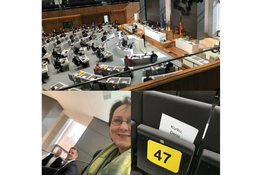 Collage zur Landtagsarbeit