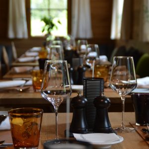 Gedeckter Tisch