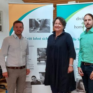 Gruppenbild beim Besuch
