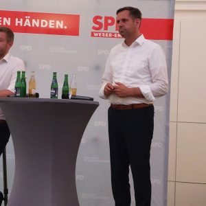 Olaf Lies und Deniz Kurku